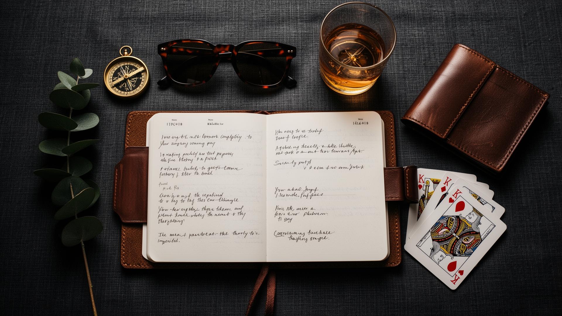 Bucks Planner — editorial flat-lay